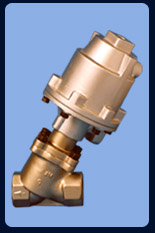 PNEUMATIC ANGLE TYPE VALVE 